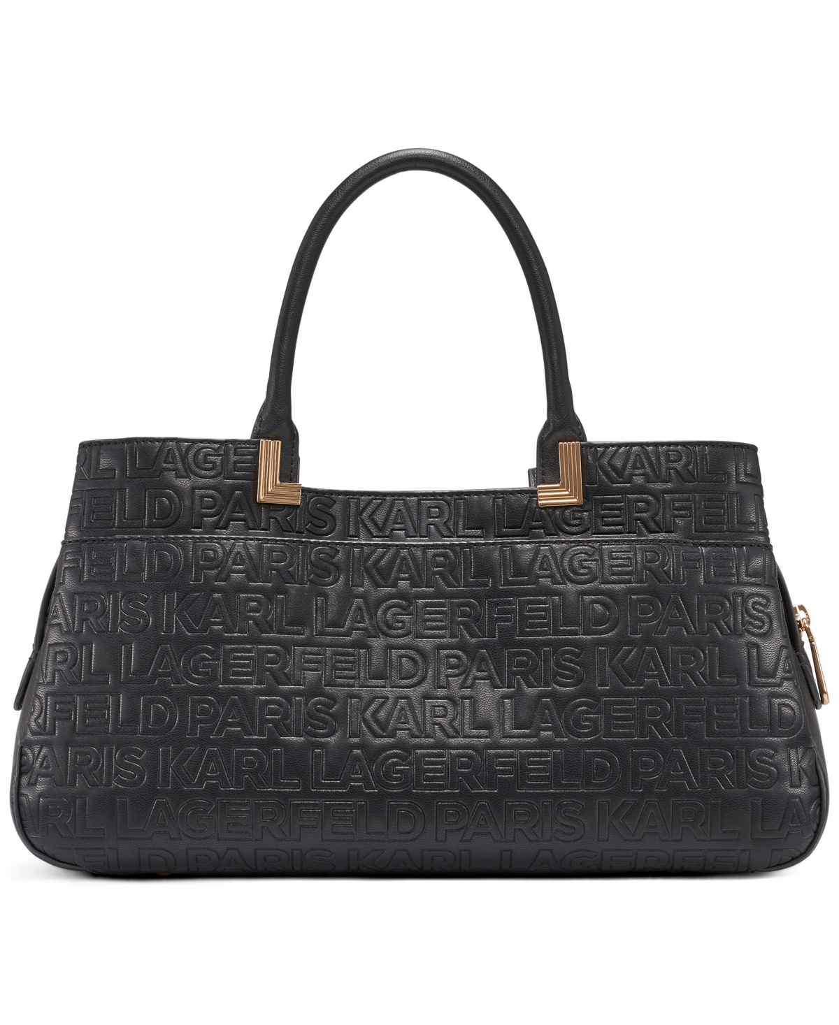 Karl Lagerfeld Meribal Large Satchel Bag In Black