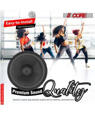 12 Inch Subwoofer 1200W PA DJ 8 Ohm Deep Bass Sub Woofer Loud Speaker