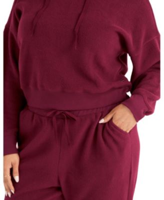 Plus Size Davinia Hoodie And Joggers Set