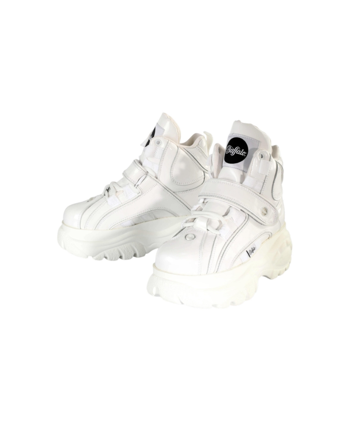 Buffalo Boots Classic High Patent Leather Sneaker