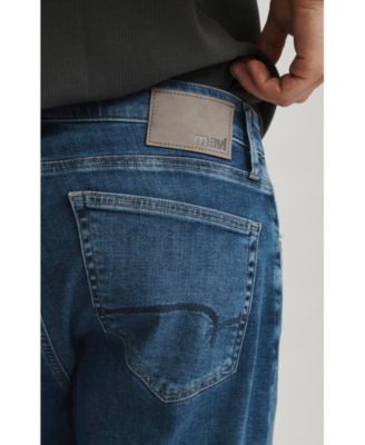 Men's Zach Straight Leg In Dark Brushed Feather Jeans