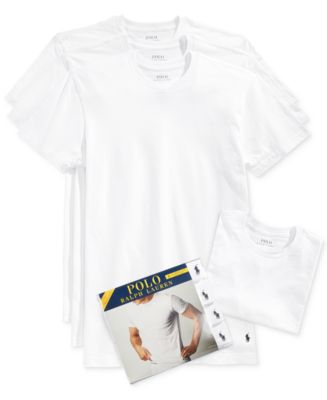 Polo Ralph Lauren 3-Pack +1 Bonus, Crew Neck Tee Shirt - Macy's