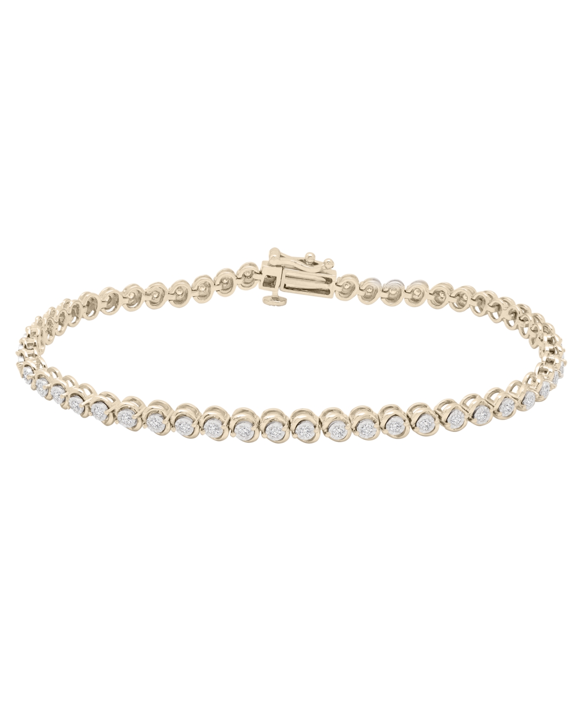 Diamond Bracelet (1/2 ct. t.w.) Sterling Silver