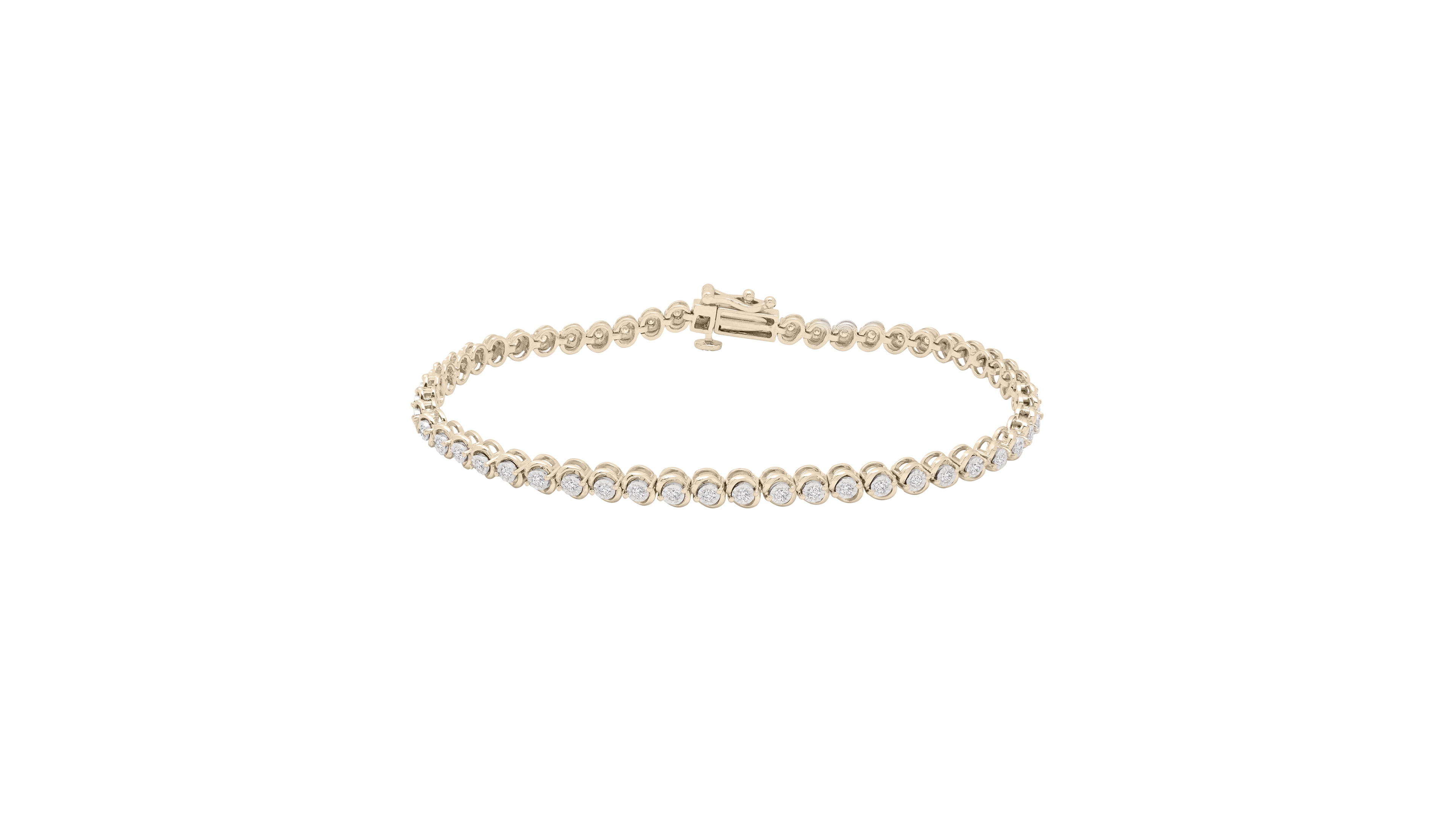 Diamond Bracelet (1/2 ct. t.w.) in Sterling Silver