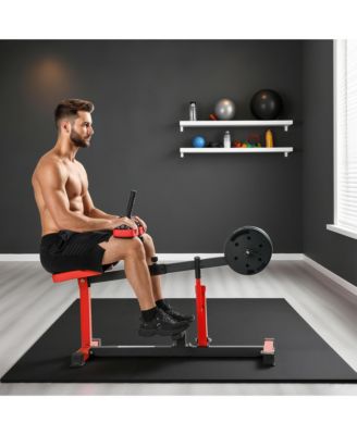 Seated Calf Raise Thighs Lower Leg Exercise Machine for Home Gym,