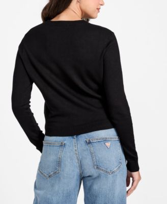 Women's Long-Sleeve Norah Crewneck Logo Sweater