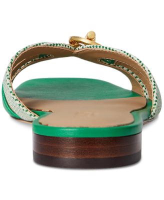 Women's Blaike Cross-Dyed Canvas Slide Sandals