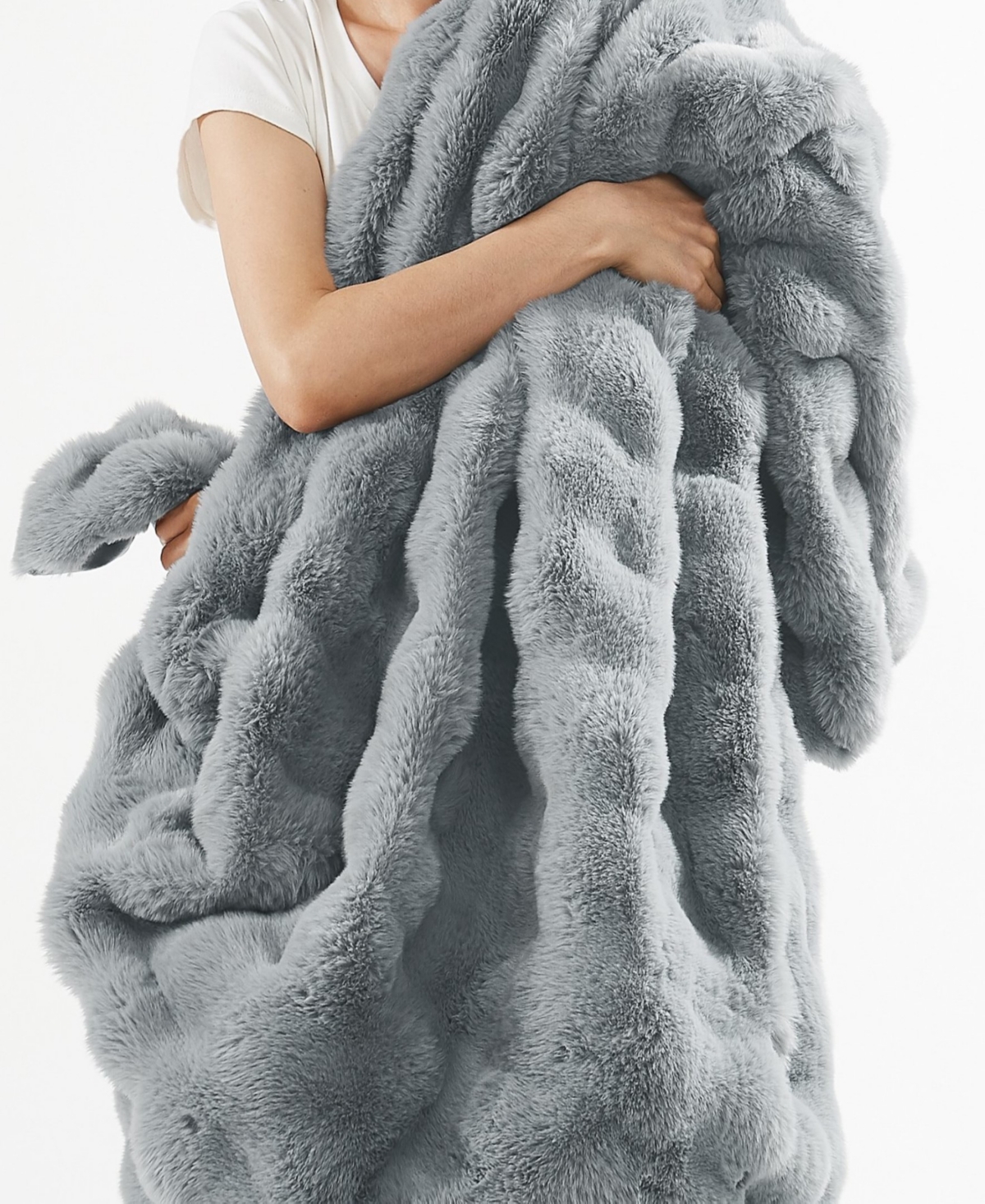 Brooklyn Loom Bubble Bed Blanket, King