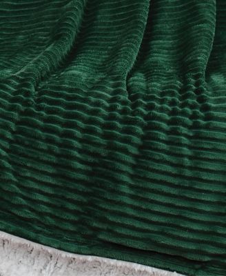 Plush Corduroy Blanket, Full/Queen