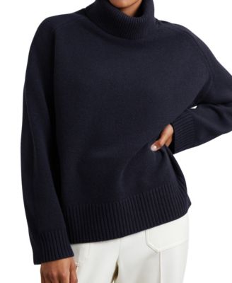 REISS - Women's Wool-Cashmere Roll-Neck Sweater