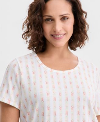 Women's Short-Sleeve Pajama Set, Macy's Exclusive