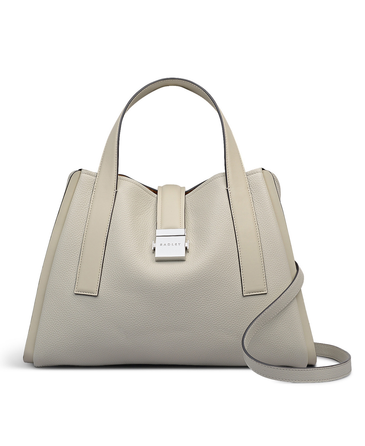 Radley London Sloane Mews Medium Zip Top Grab Bag In White