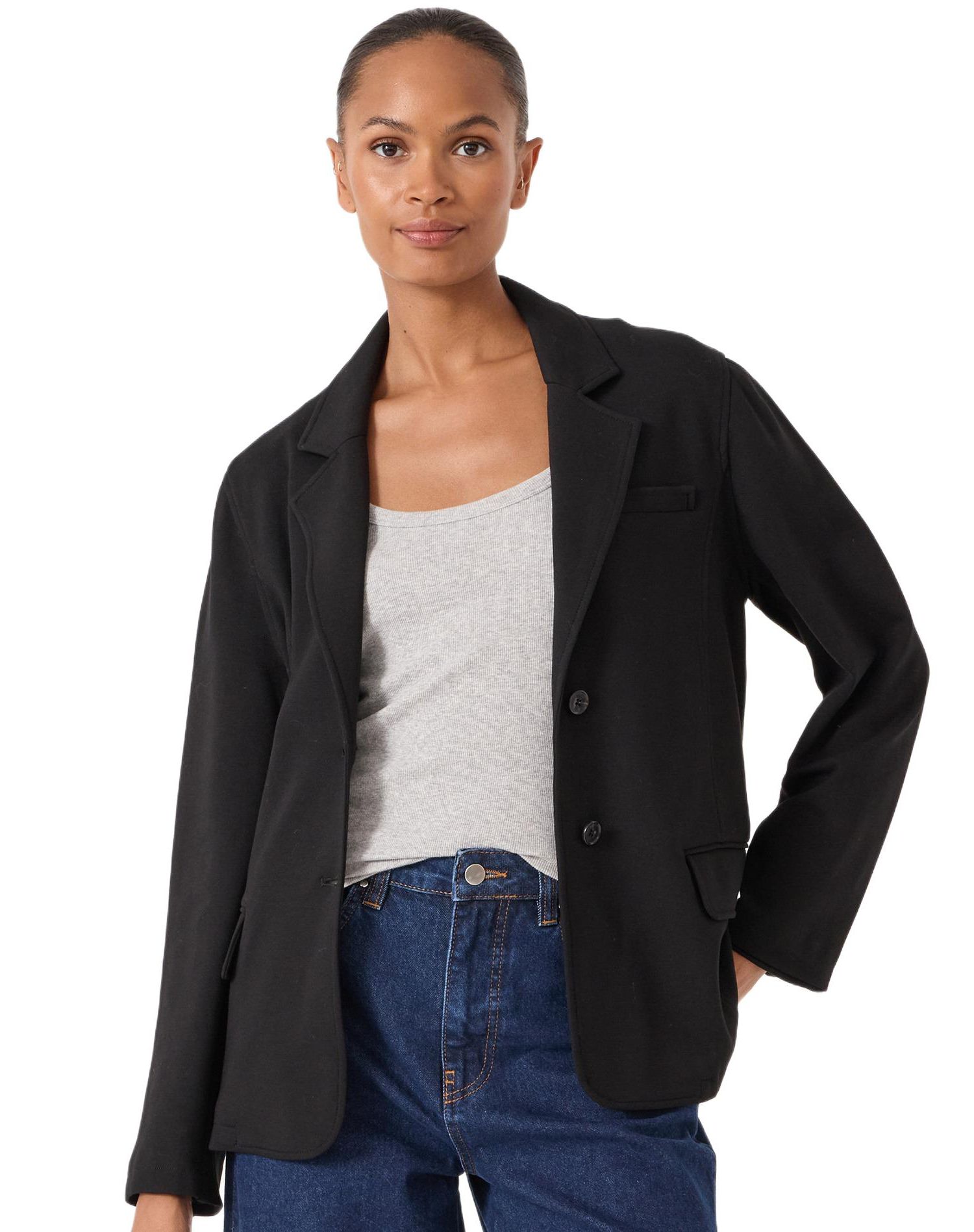 Women's Relaxed Ponte Blazer