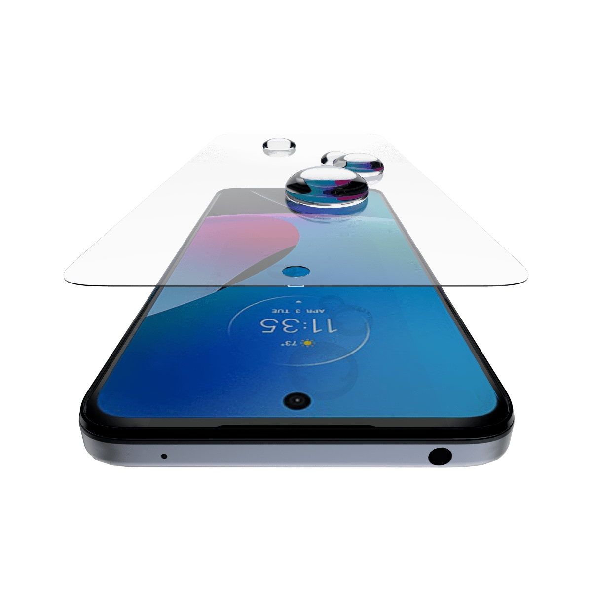 ITSkins Supreme Glass Screen Protector for Motorola Moto G Play (2024)