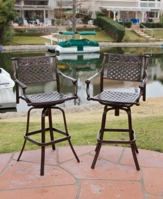 Lakelin 2-Pc. Outdoor Bar Stools
