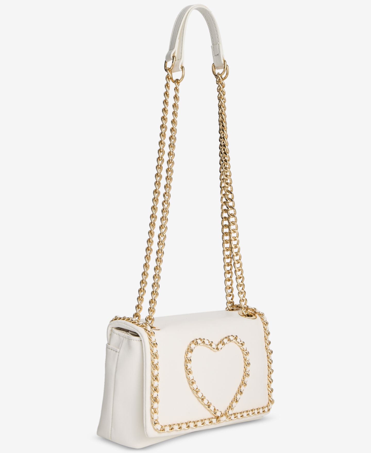 Женская сумка I.N.C. International Concepts Mini Ajae Heart Chain Crossbody, цвет: Ванильный — фото 5