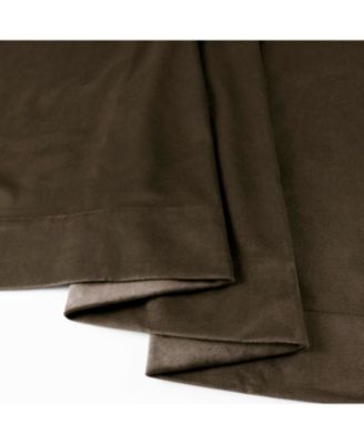 Java Signature Extra Wide Velvet Blackout Curtain