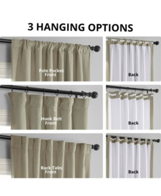 Signature Velvet Blackout Curtain