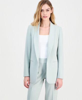 Women's Shawl-Collar Open-Front Blazer