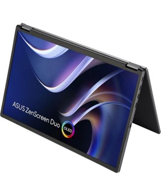 ZenScreen Duo OLED MQ149CD 14" 16:10 WUXGA Foldable Portable HDR Monitor, Silver