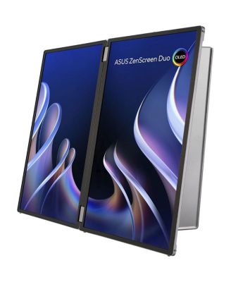 ZenScreen Duo OLED MQ149CD 14" 16:10 WUXGA Foldable Portable HDR Monitor, Silver