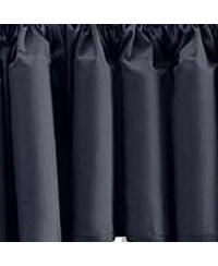 Ellis Stacey 3" Rod Pocket High Quality Fabric Solid Color Window Lined Swag Set 126"x36" Navy