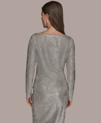 Women's Long-Sleeve Foil Top