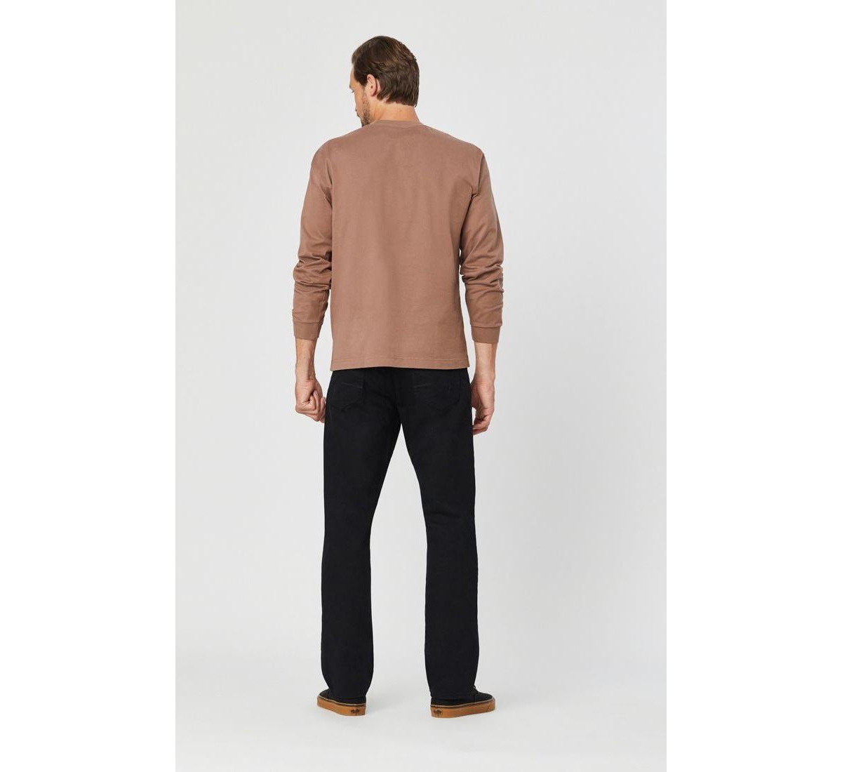 Mavi Jeans Men's Matt Mid Rise Relaxed Straight Leg Black Williamsburg