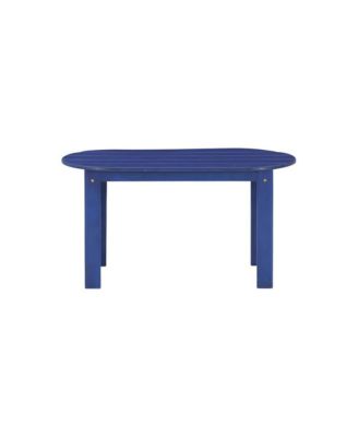 Adirondack Coffee Table Blue