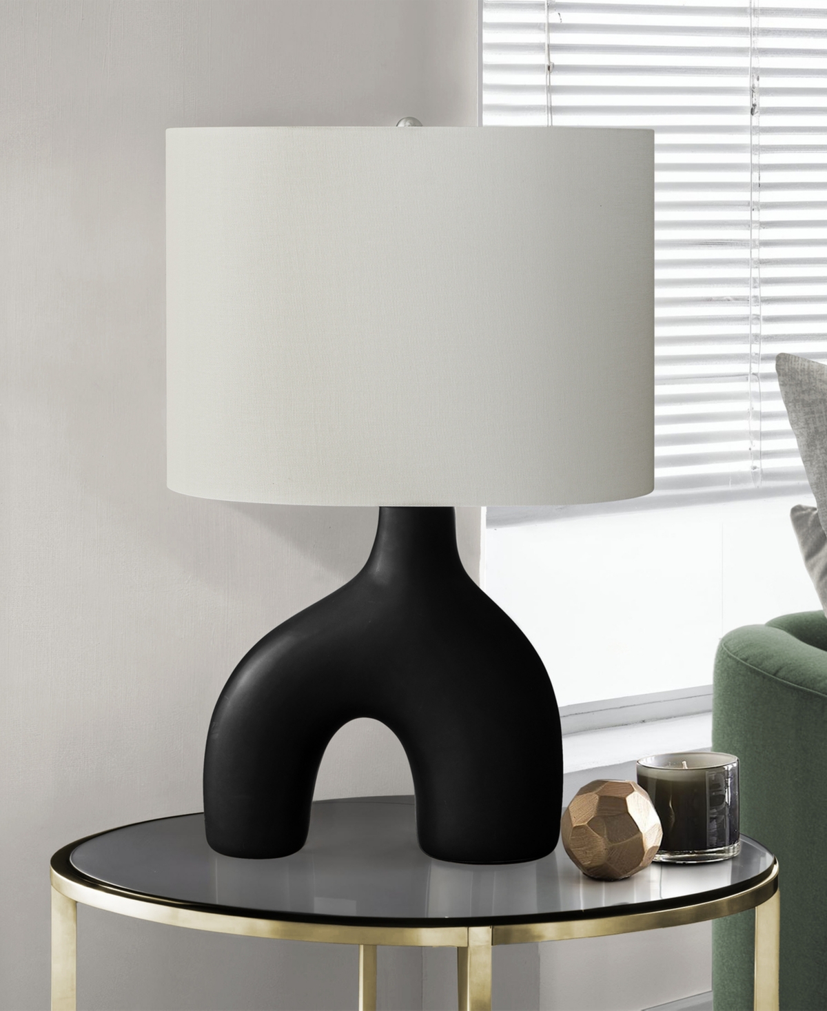 Monarch Specialties Lighting 25" Ceramic Table Lamp