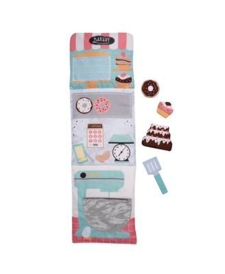 Interactive 2-n-1 Soft Toddler Cupcake/Bakery Pillow Play Set