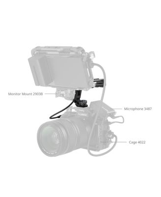 Top Handle with Recording Trigger and 3/8''-16 Screw Monitor Mount