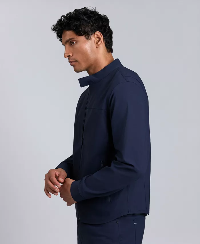 Kennth Cole Men's Flex Water-Resistant Full-Zip Utility Jacket - thumbnail 3