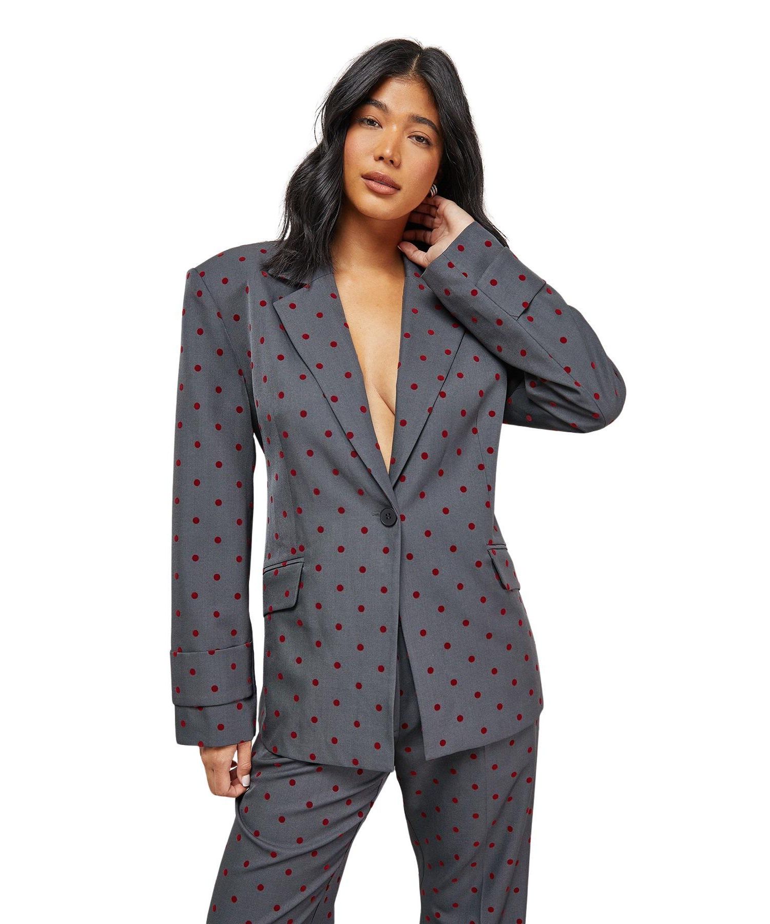 Women's Velvet Spot Blazer
