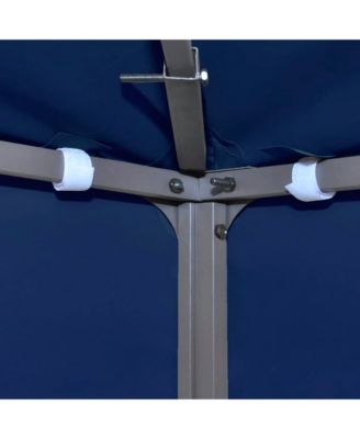 Gazebo Top Cover Blue Polyester with PVC coating 13.1 x 9.8 ft