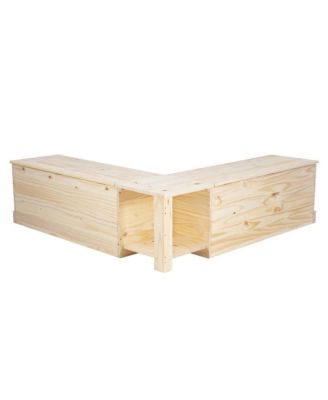 Tobin Backless Nook Unfinished