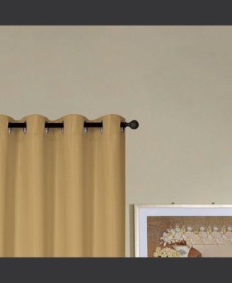 Kennedy Grommet Curtain Panel 54" x Gold