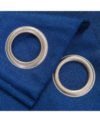 Cole Textured Grommet Room Darkening Curtain Panel 54" x Navy