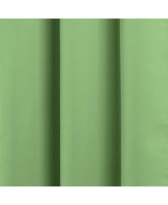 RT Designer Collection Anchorage Blackout Grommet Luxurious Modern Design Curtain Panel 54" x 95" Sage