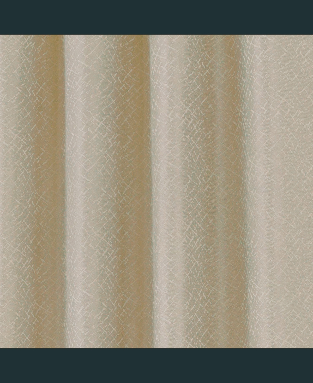 Rt Designer Collection Cassi Shimmer Jacquard 2 Pack Grommet Curtain Panel Pair 36" x 84" Taupe