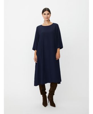 Women's Nabia 3/4 Sleeve A-Line Midi Dress