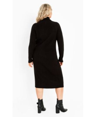 Women's Callie High Neck Sweater Dress
