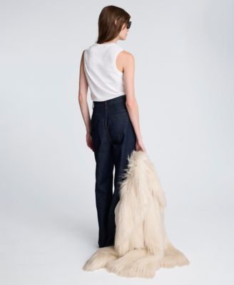 Women's Wide-Leg Denim Trousers