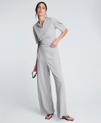 Women's V-Neck Cropped Top