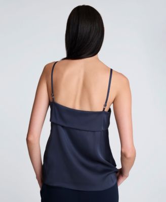 Women's Fold-Over Sleeveless Camisole Top