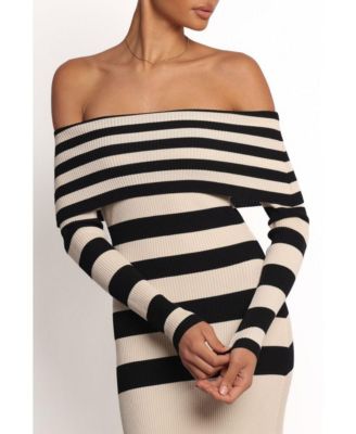 Women's Banks Off Shoulder Knit Dress