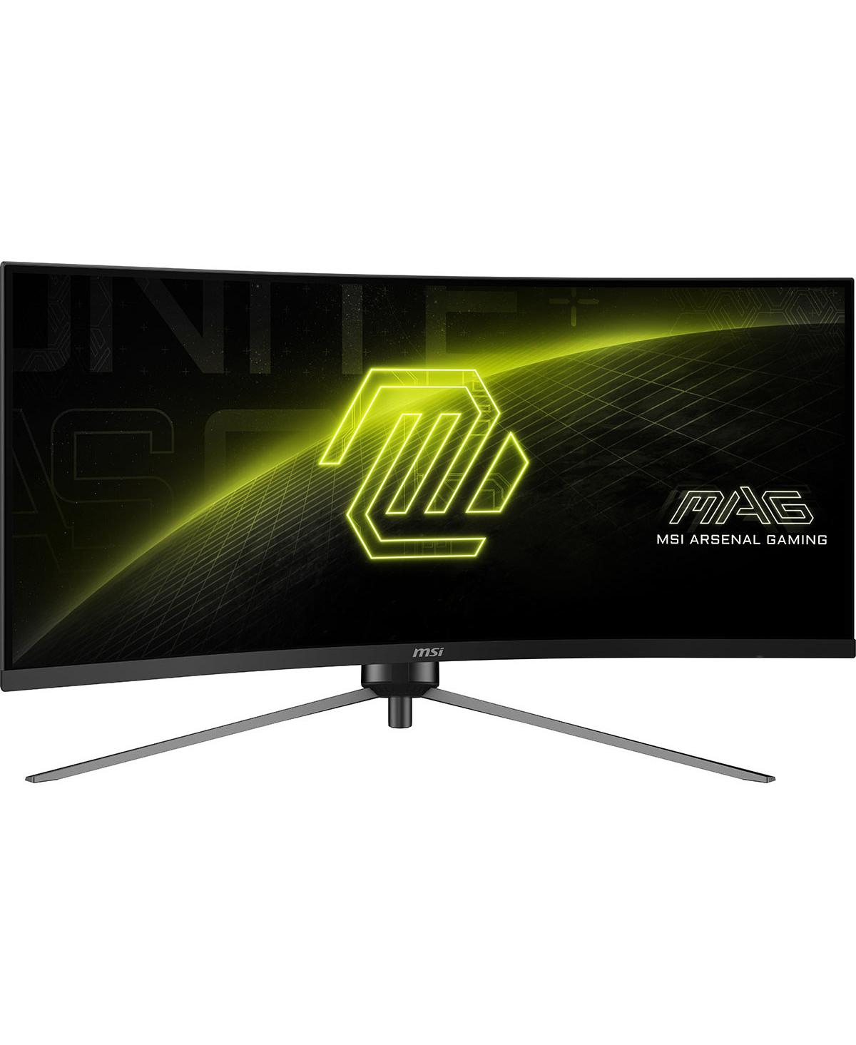 Msi Mag 345CQR 34" 21:9 Uwqhd 180Hz Curved Va Led Hdr Gaming Monitor - Metallic black