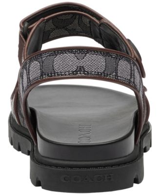 Men's Signature Jacquard Platform Sandals