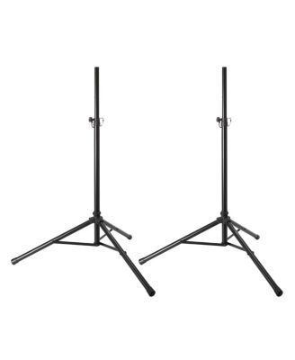 S1 Pro+ Portable Wireless PA System with Bluetooth 2-PACK, Black  Bundle With Turnstile Audio Height-Adjustable Speaker Stands, Pair