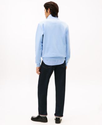 Men's Essential Intechno Knit Regular-Fit Quarter-Zip Sweatshirt